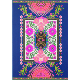 Agenda OBERTHUR A5 Semainier venezia ROSACE 13 mois 15x21 cm