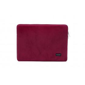 SLEEVE BOMBATA VELVET 13'' BOURGOGNE