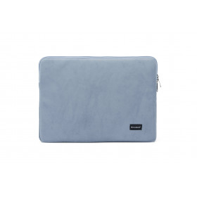 SLEEVE BOMBATA VELVET 13'' BLEU PALE