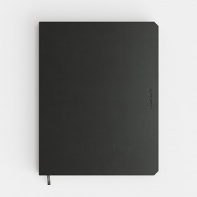 Carnet de notes Ligné Kempen BREPOLS Ashblack - 17x22 cm