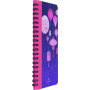 Agenda OBERTHUR TOKYO Semainier de poche à spirale motif LANTERNE 9x16 cm