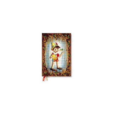 Agenda PAPERBLANKS Carlo Collodi, Pinocchio - Mini - 90 × 135 - 1 semaine sur 2 pages Horizontal
