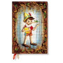 Agenda PAPERBLANKS Carlo Collodi, Pinocchio - Mini - 90 × 135 - 1 semaine sur 2 pages Horizontal