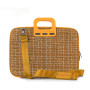MALLETTE BOMBATA TWEED 15'' NOIR