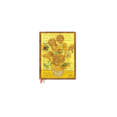 Agenda PAPERBLANKS Van Gogh, Tournesols - Ultra - 175 × 230 - 1 semaine sur 2 pages Vertical