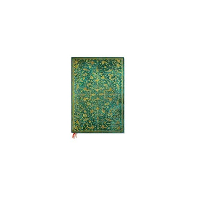 Agenda PAPERBLANKS Fleur d’Émeraude - Grand - 205 × 300 - 1 semaine sur 2 pages Vertical