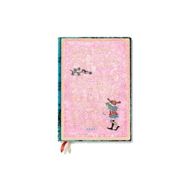 Agenda PAPERBLANKS Astrid Lindgren, Fifi Brindacier - Midi - 125 × 180 - 1 jour par page