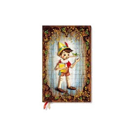 Agenda PAPERBLANKS Carlo Collodi, Pinocchio - Maxi - 135 × 210 - 1 semaine sur 2 pages Vertical