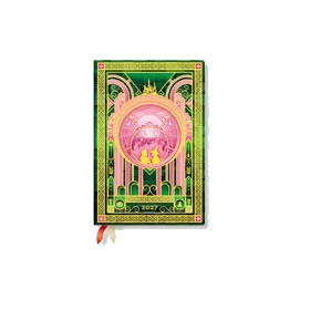 Agenda PAPERBLANKS La Magie de Wicked - Mini - 90 × 140 - 1 semaine sur 2 pages Horizontal