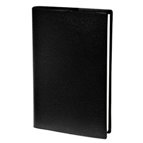 Agenda QUOVADIS TEXTAGENDA 21 - 13x21cm  - 1 jour par page couverture IMPALA NOIR