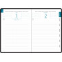 Agenda EXACOMPTA Journal 17 Barbara - 170x120mm - 1 jour par page (COLORIS ALEATOIRES)