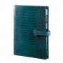 Organiseur MIGNON AK22 - 218x149mm - cuir Veau Croco SAVANNAH Colvert + patte