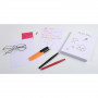 PACK BUREAU X4 - ETUI 100 F.BRISTOL BLANC 148/210