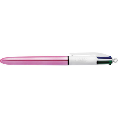 SC5103624 BIC Stylo à bille 4 Couleurs SHINE fuchsia