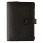 Organiseur OBERTHUR 17 ANDREW en toile enduite couleur noir - format 14x18,5cm