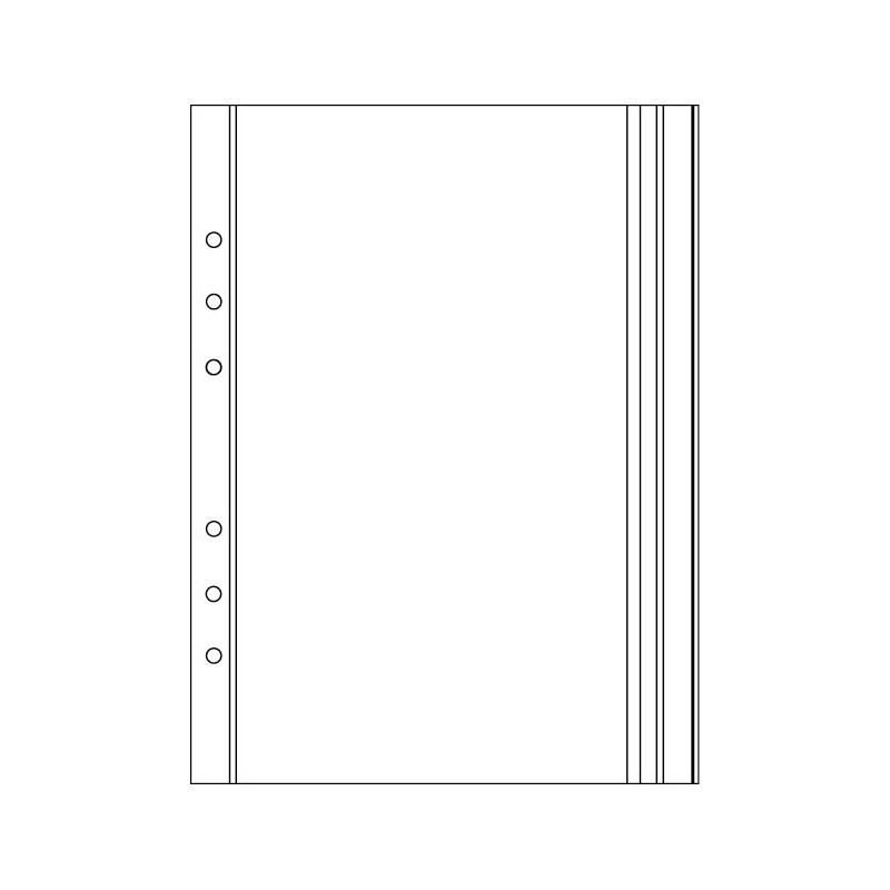 OBERTHUR Recharge Organiseur 21-30 Feuillets Répertoire 15x21cm - Feuillets Lignés Ivoire