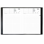 Agenda QUOVADIS MAOR ML Baladek noir  - 8,5x13cm - 1 jour par page