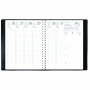 Agenda ECO MERCURE S à spirale ML Alpha noir - 21x27cm