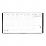 Agenda QUOVADIS Direction® couverture Impala noir 24x24cm - 1 semaine sur 2 pages