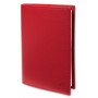 Agenda de poche QUOVADIS AFFAIRES Prestige avec répertoire couverture Montebello rouge 10x15cm - 1 semaine sur 2 pages