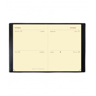 Agenda De Poche Dohe Lisbonne 2025 - Semainier 8.5x13cm - Pratique Pour Organisateur Journalier
