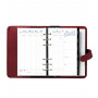 Agenda organiseur QUOVADIS - TIMER 17 PLANING couverture Soho noir ébène - 10x17cm