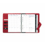 Agenda organiseur QUOVADIS - TIMER 21 PLANING couverture Club rouge cerise - 15x21cm