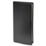 Agenda QUOVADIS ITALNOTE - 8,8x17cm  - 1 semaine sur 2 pages couverture IMPALA NOIR