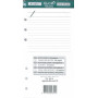 Recharge QUOVADIS Notes papier ligné blanc 10 x 17cm pour TIMER 17 - 64 pages