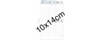 Recharges EXATIME 14 EXACOMPTA 10x14cm pour organiseur