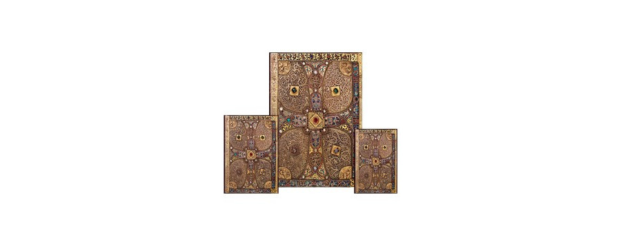 Carnets PAPERBLANKS collection Collection Lindau Gospels