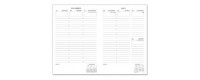 Agenda 2025 Paperblanks Mini 12 mois - 1 semaine sur 2 pages à la Verticale