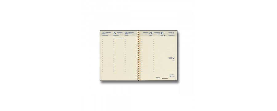 Calendrier Mural 2026 BREPOLS Optivision - Gros Caractères, Format 21x29.7 Cm