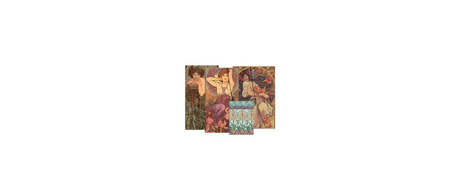 Carnets PAPERBLANKS collection Collection Mucha