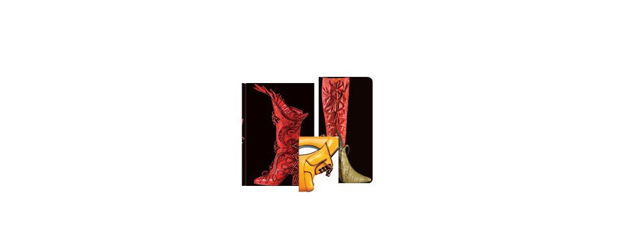 Carnets PAPERBLANKS collection Fabuleuses Chaussures
