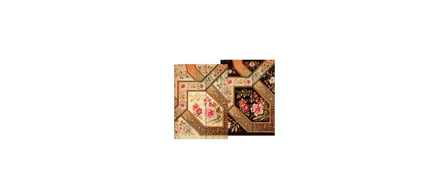 Carnets PAPERBLANKS collection Impressions Florales Lyonnaises
