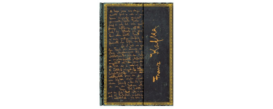 Gamme carnets, répertoires et agendas Paperblanks série Les Manuscrits Estampés Kafka