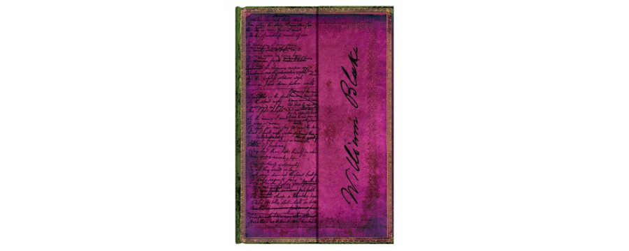 Gamme carnets, répertoires et agendas Paperblanks série Les Manuscrits Estampés Poèmes de Blake