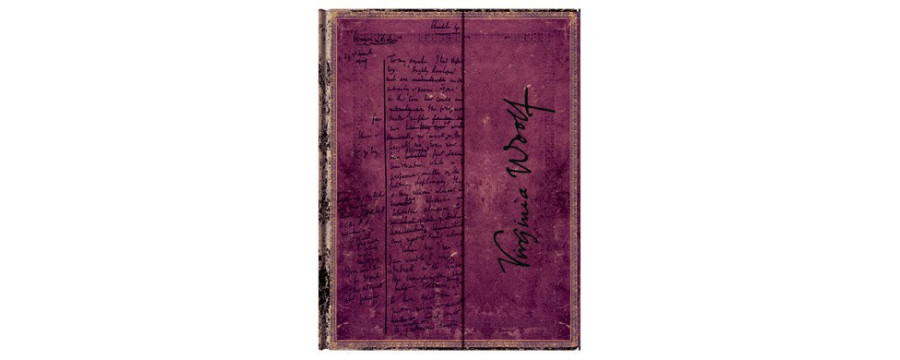 Gamme carnets, répertoires et agendas Paperblanks série Les Manuscrits Estampés Virginia Woolf