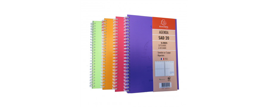 Agenda 2026 EXACOMPTA SAD 20 - 15x21cm