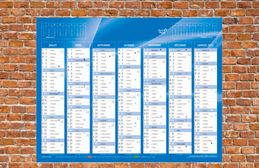 Lecas Agenda journalier CHANTIER - 8 x 13 cm - 2024 - Agendas, calendriers  et éphémérides