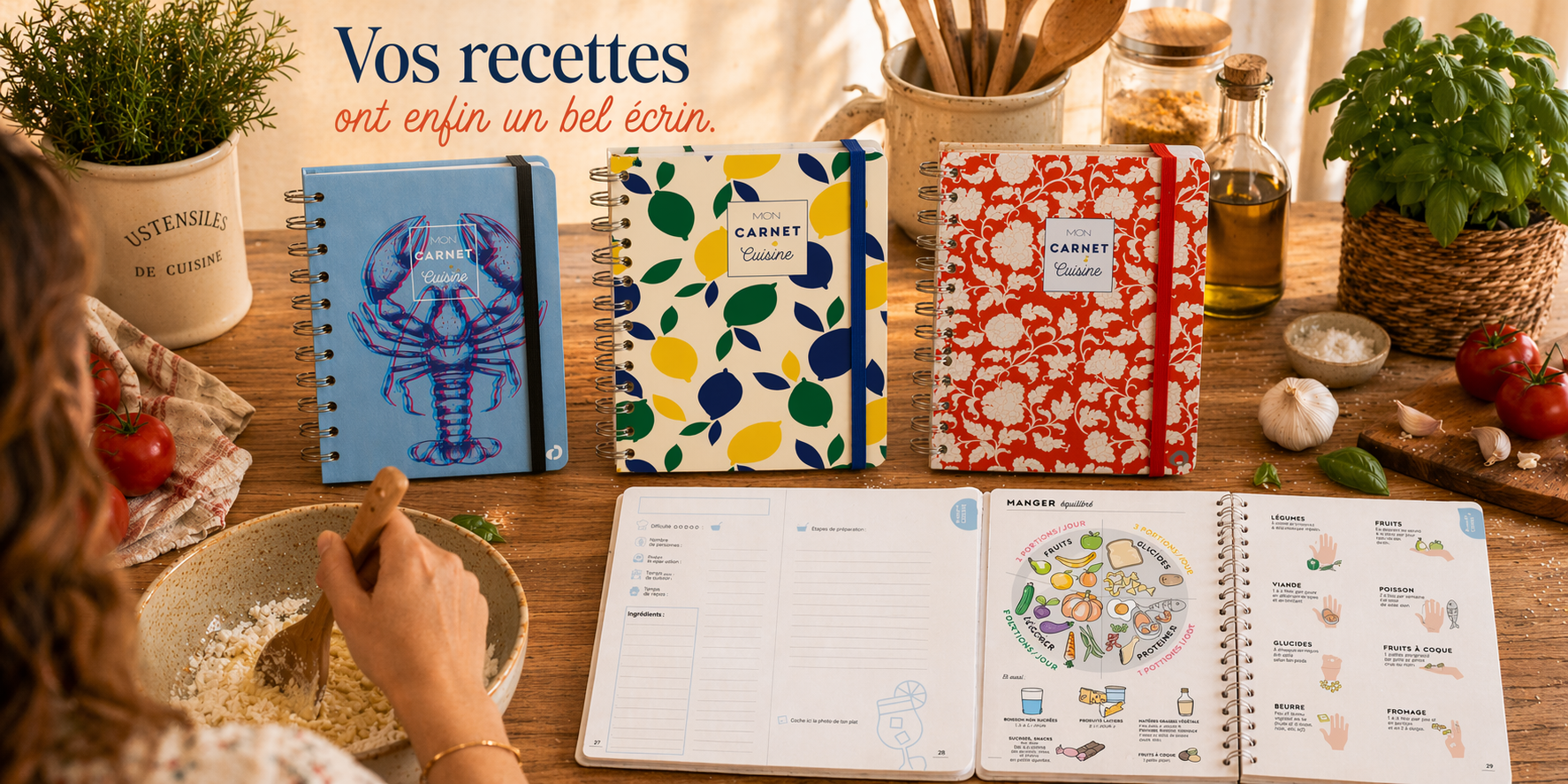 CARNETS DE RECETTES QUOVADIS